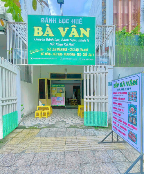 Cửa hàng bánh bột lọc Huế Bà Vân