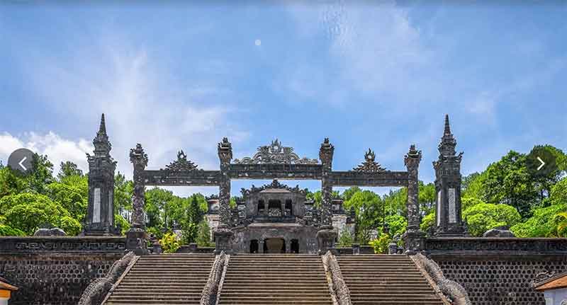 Lăng Khải Định huế – Giá vé, giờ mở cửa, cách di chuyển phù hợp Lăng Khải Định Huế